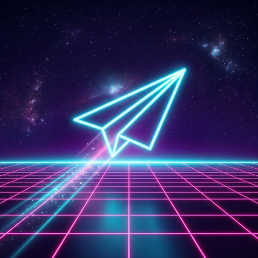 Neon Flight App Icon